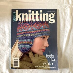 VOGUE Knitting International Knit Patterns Magazine Real Women Knits Wrap Jacket